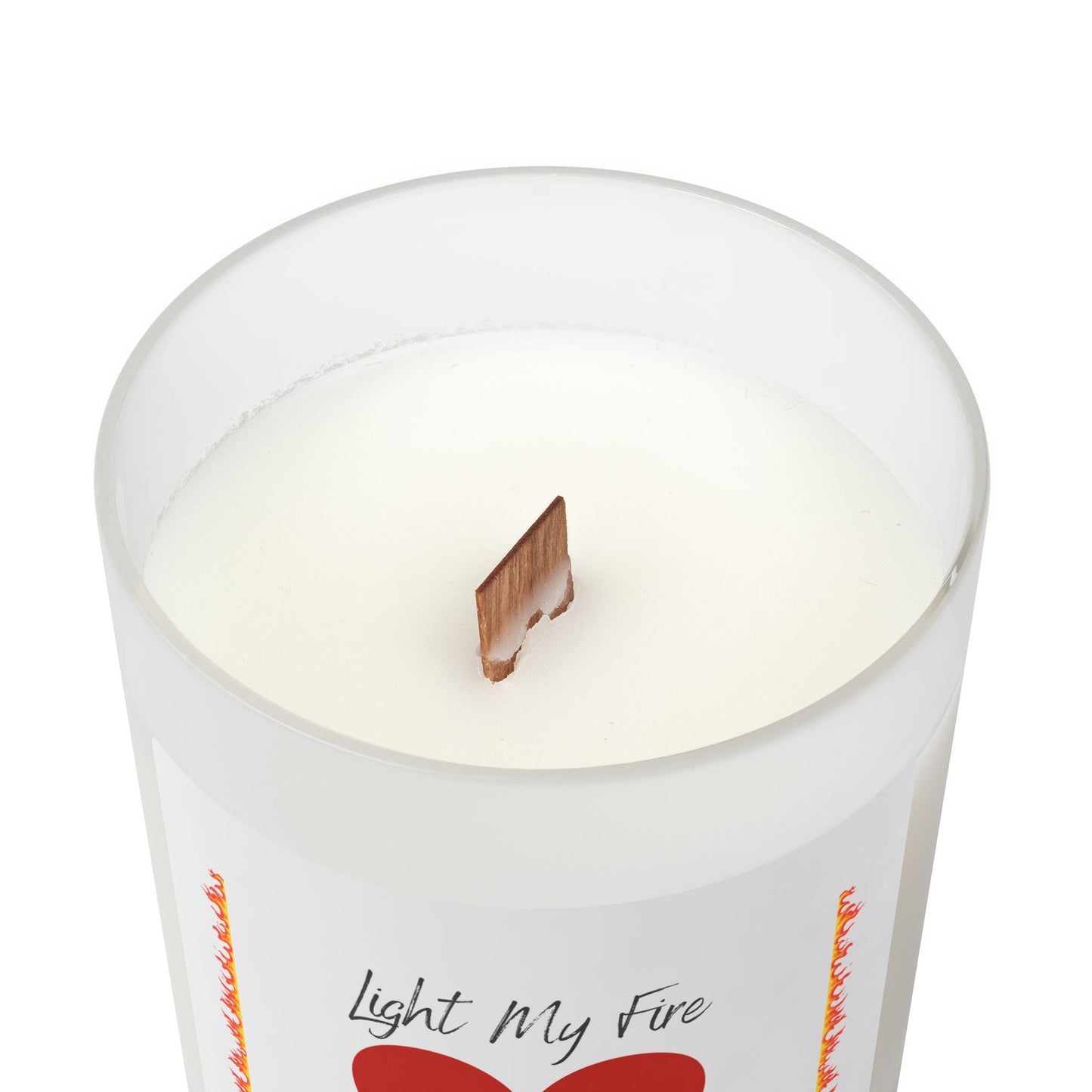 Romantic Heart Candle, Light My Fire, Gift for Couples, Home Decor, Wedding Favor, Cozy Atmosphere