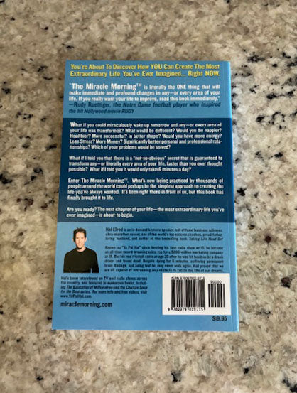 Book - The Miracle Morning By Hal Elrod