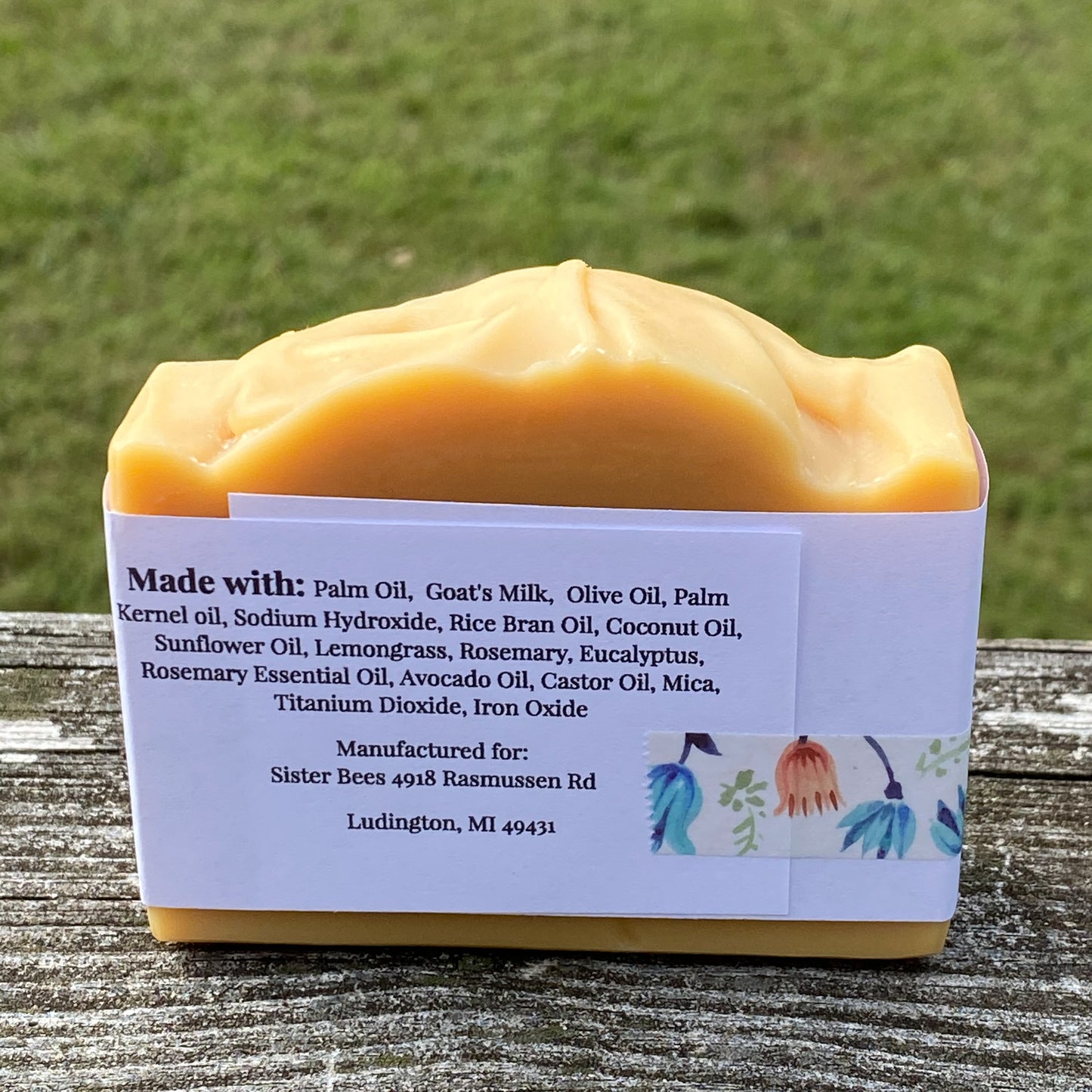 Sister Bees Michigan Love Goat Milk Soap