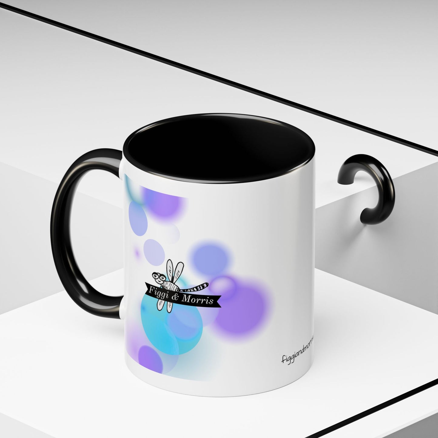 Cozy 'Warm Sips & Cozy Moments' Accent Coffee Mug