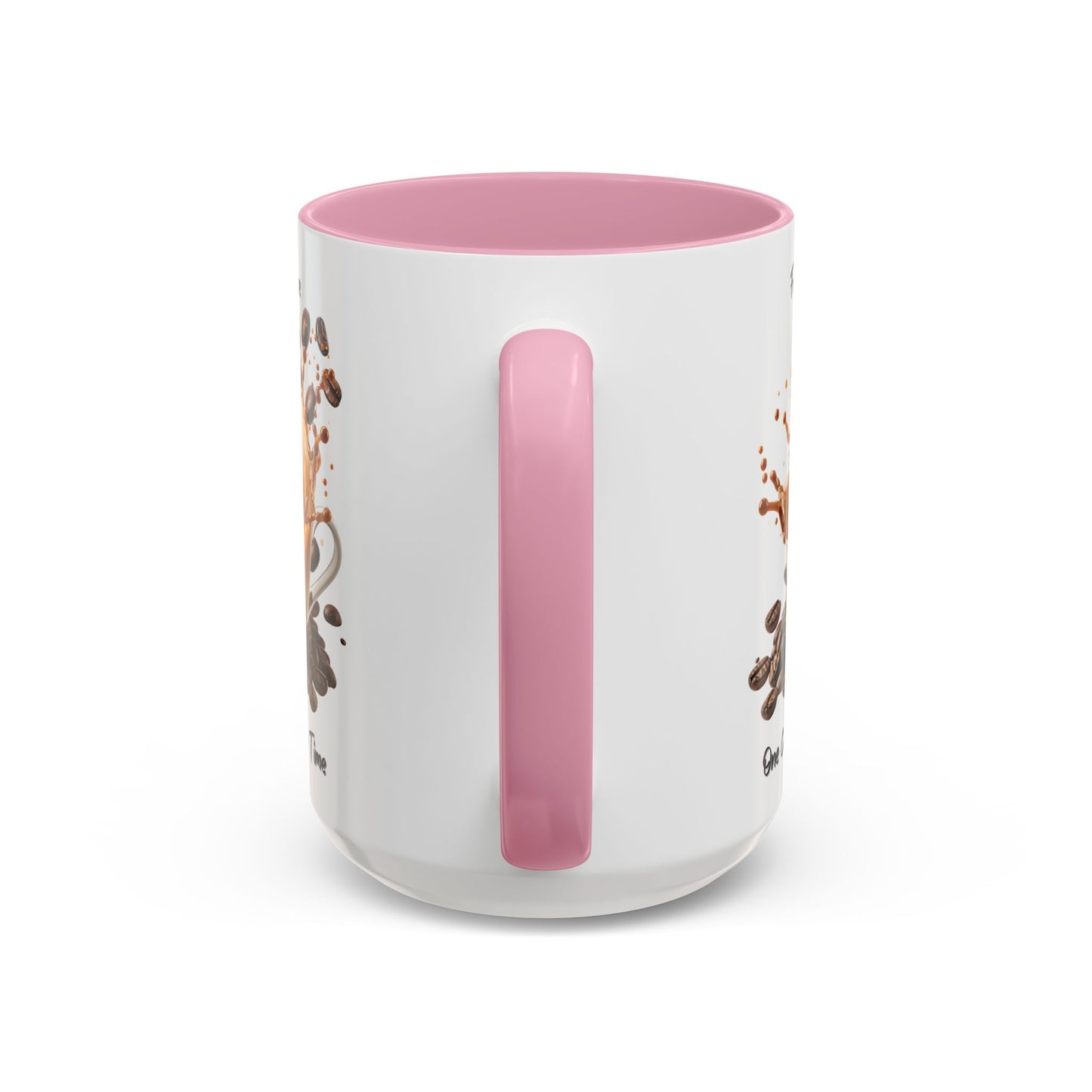 Coffee Splash Mug | Fueling Excellence One Coffee Bean at a Time
