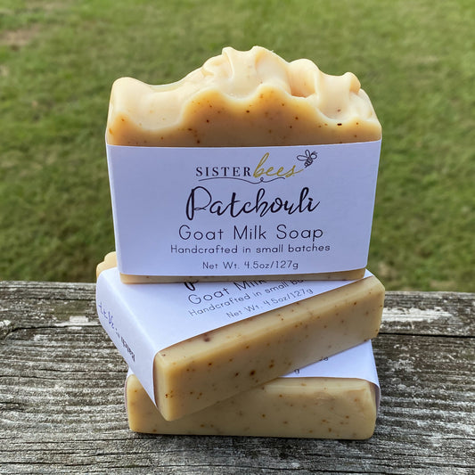 Sister Bees Patchouli Goat Milk Soap