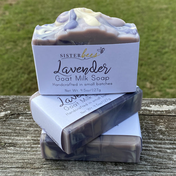 Sister Bees Lavender Goat Milk Soap