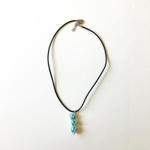 Caged Turquoise Necklace
